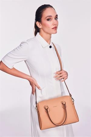 Nautica CN6517T Omuz Çantası Latte