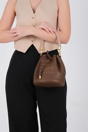 Silver & Polo 1248 Kadın Omuz Çantası Kahve