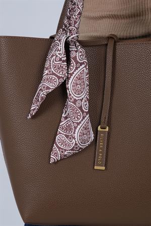 Silver & Polo 1247 Kadın Omuz Çantası Kahve