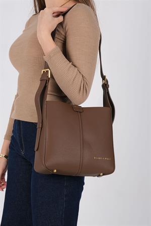 Silver & Polo 1249 Kadın Omuz Çantası Kahve