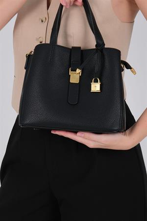 Silver & Polo 1245 Kadın Omuz Çantası Siyah