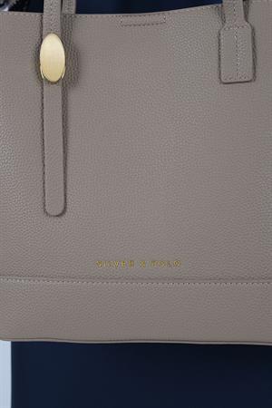 Silver & Polo 1243 Kadın Omuz Çantası Vizon