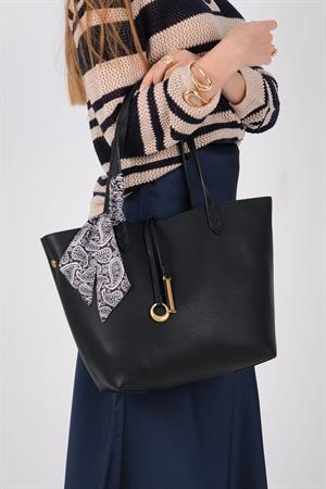 Silver & Polo 1247 Kadın Omuz Çantası Siyah