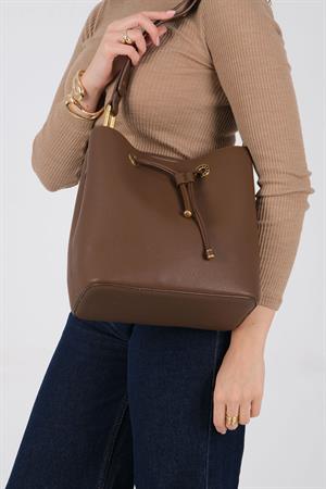 Silver & Polo 1241 Kadın Omuz Çantası Kahve