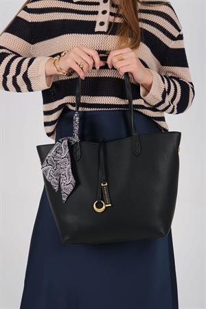 Silver & Polo 1247 Kadın Omuz Çantası Siyah