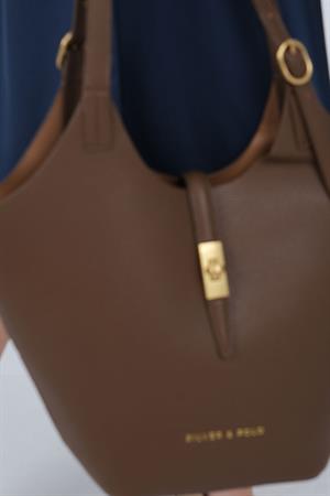 Silver & Polo 1246 Kadın Omuz Çantası Kahve