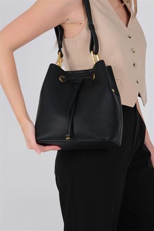 Silver & Polo 1241 Kadın Omuz Çantası Siyah