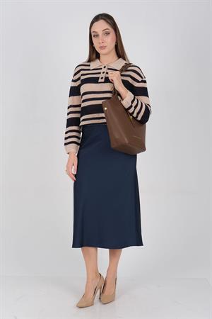 Silver & Polo 1246 Kadın Omuz Çantası Kahve