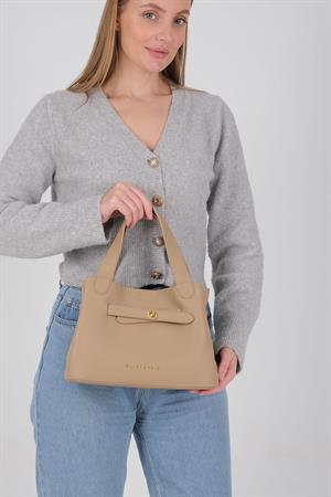 Silver & Polo 1240 Kadın Omuz Çantası Bej