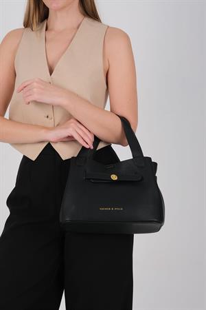 Silver & Polo 1240 Kadın Omuz Çantası Siyah
