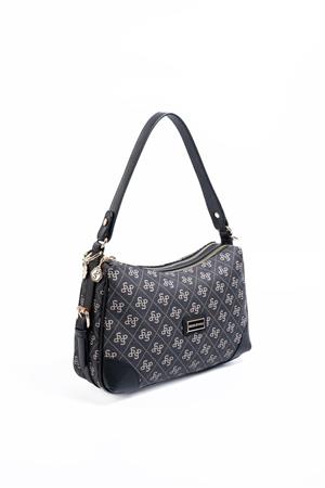 Silver & Polo SP1269 Kadın Omuz Çantası Füme-Siyah