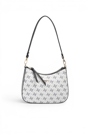 Silver & Polo SP1259 Kadın Omuz Çantası Beyaz-Siyah