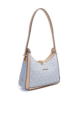 Silver & Polo SP1187 Kadın Omuz Çantası Mavi-Ten