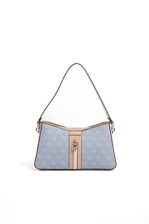 Silver & Polo SP1102 Kadın Omuz Çantası Mavi-Ten