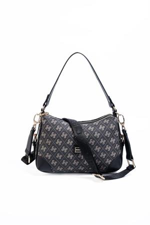 Silver & Polo SP1269 Kadın Omuz Çantası Füme-Siyah