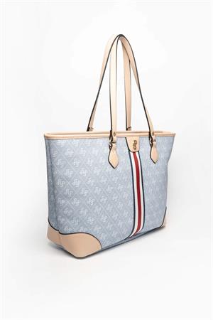 Silver & Polo SP1169 Kadın Omuz Çantası Mavi-Ten