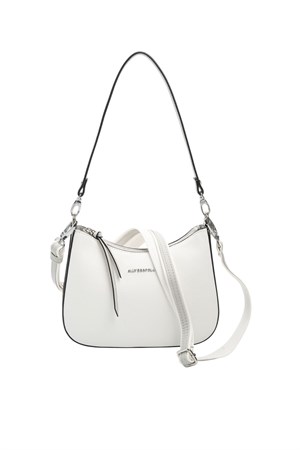 Silver & Polo SP1259 Kadın Omuz Çantası Beyaz-A.Gri