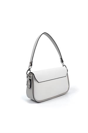 Silver & Polo SP1179 Kadın Omuz Çantası Beyaz-A.Gri