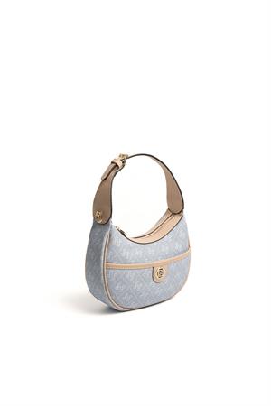 Silver & Polo SP1194 Kadın Omuz Çantası Mavi-Ten