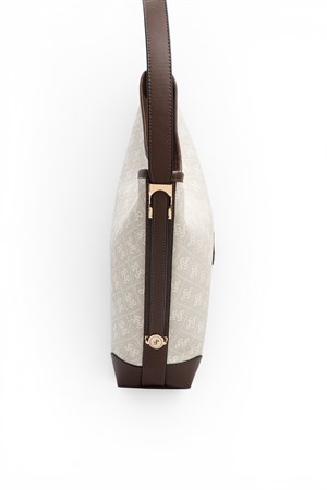 Silver & Polo SP1285 Kadın Omuz Çantası Taş-Kahve