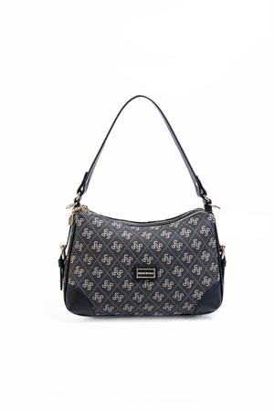 Silver & Polo SP1269 Kadın Omuz Çantası Füme-Siyah