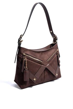 Silver & Polo SP1268 Kadın Omuz Çantası Kahve