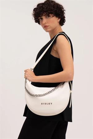 Sısley SLY_099 Omuz Çantası Beyaz