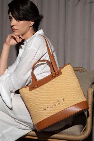 Sısley SLY094 Omuz Çantası Camel