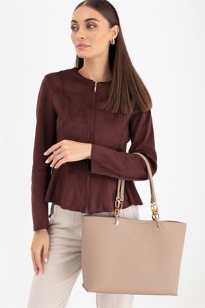 Sısley SLY285 Kadın Omuz Çantası Taş