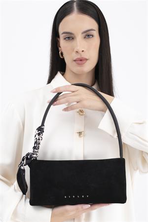 Sısley SLY301 Kadın Omuz Çantası Siyah