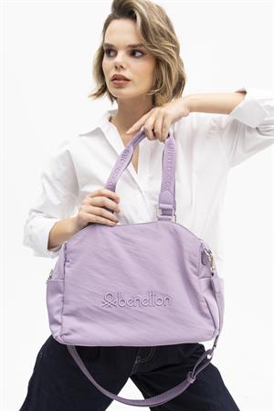 United Benetton BNT1191 Omuz Çantası Lila