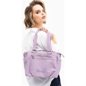 United Benetton BNT1182 Omuz Çantası Lila