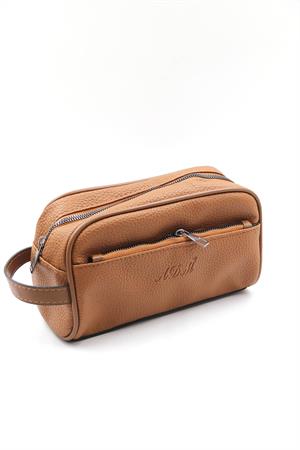 Arı Deri Erkek - Portföy & Clutch Taba TRAŞ