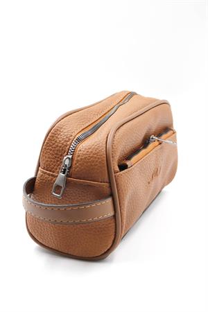 Arı Deri Erkek - Portföy & Clutch Taba TRAŞ