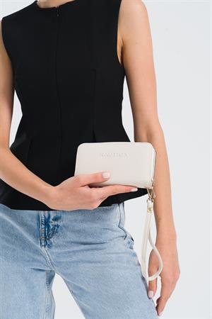 Nautica C7302T Portföy & Clutch Ekru