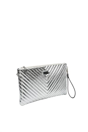 Silver & Polo SP1034 Kadın Portföy & Clutch Gümüş