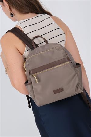 Silver & Polo 1209 Kadın Sırt Çantası Kum-Kahve