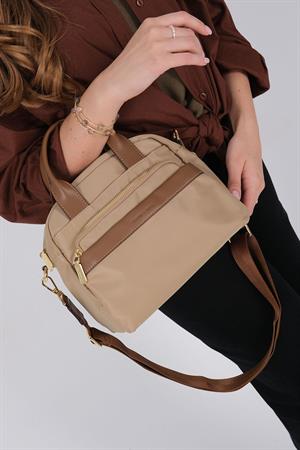 Silver & Polo 1209 Kadın Sırt Çantası Vizon-Camel