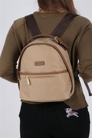 Silver & Polo 1212 Kadın Sırt Çantası Vizon-Camel