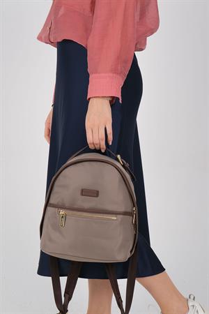 Silver & Polo 1212 Kadın Sırt Çantası Kum-Kahve