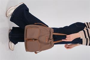 Silver & Polo 1232 Kadın Sırt Çantası Kahve-Taba
