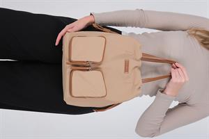 Silver & Polo 1232 Kadın Sırt Çantası Nut-Taba