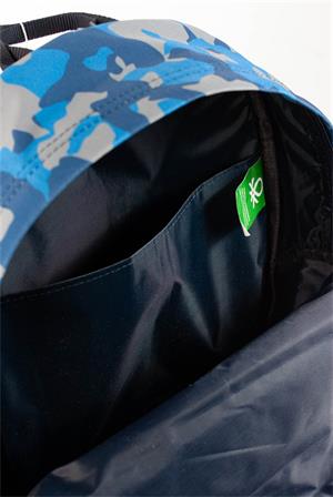 United Benetton 76059 Sırt Çantası Kamuflaj- Lacivert