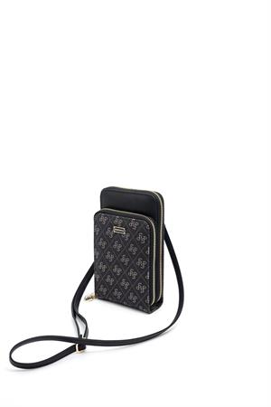 Silver & Polo SP1011 Kadın Telefon Çantası Füme-Siyah