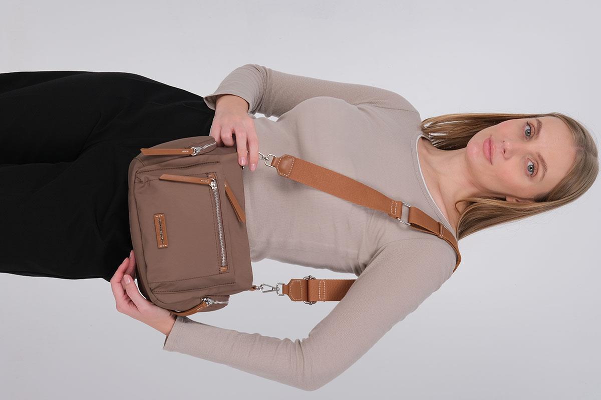 1229-M206Silver & PoloÇapraz ÇantaSilver & Polo 1229 Kadın Çapraz Çanta Kahve-Taba