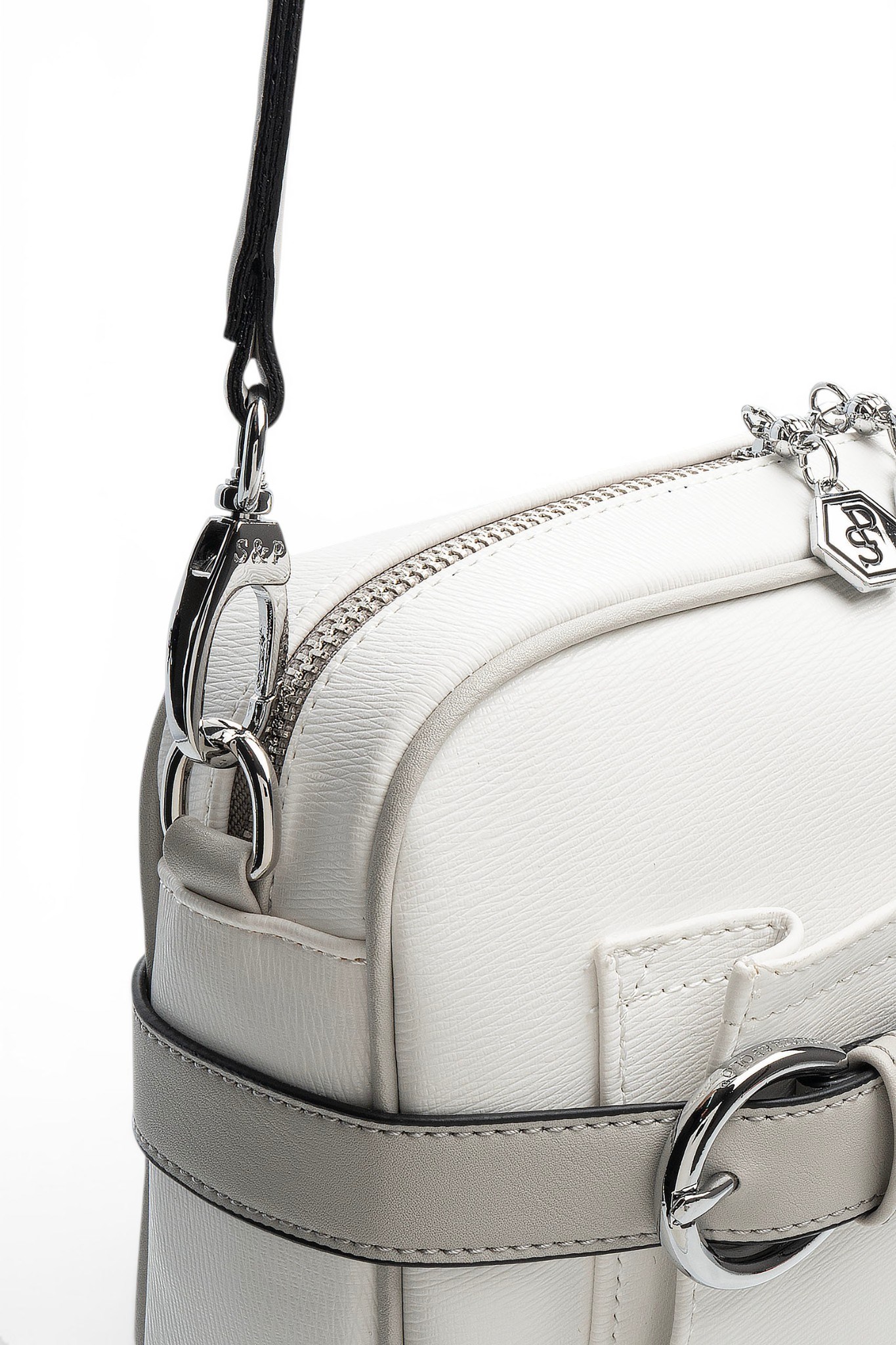 SP1256-M105Silver & PoloÇapraz ÇantaSilver & Polo SP1256 Kadın Çapraz Çanta Beyaz-A.Gri