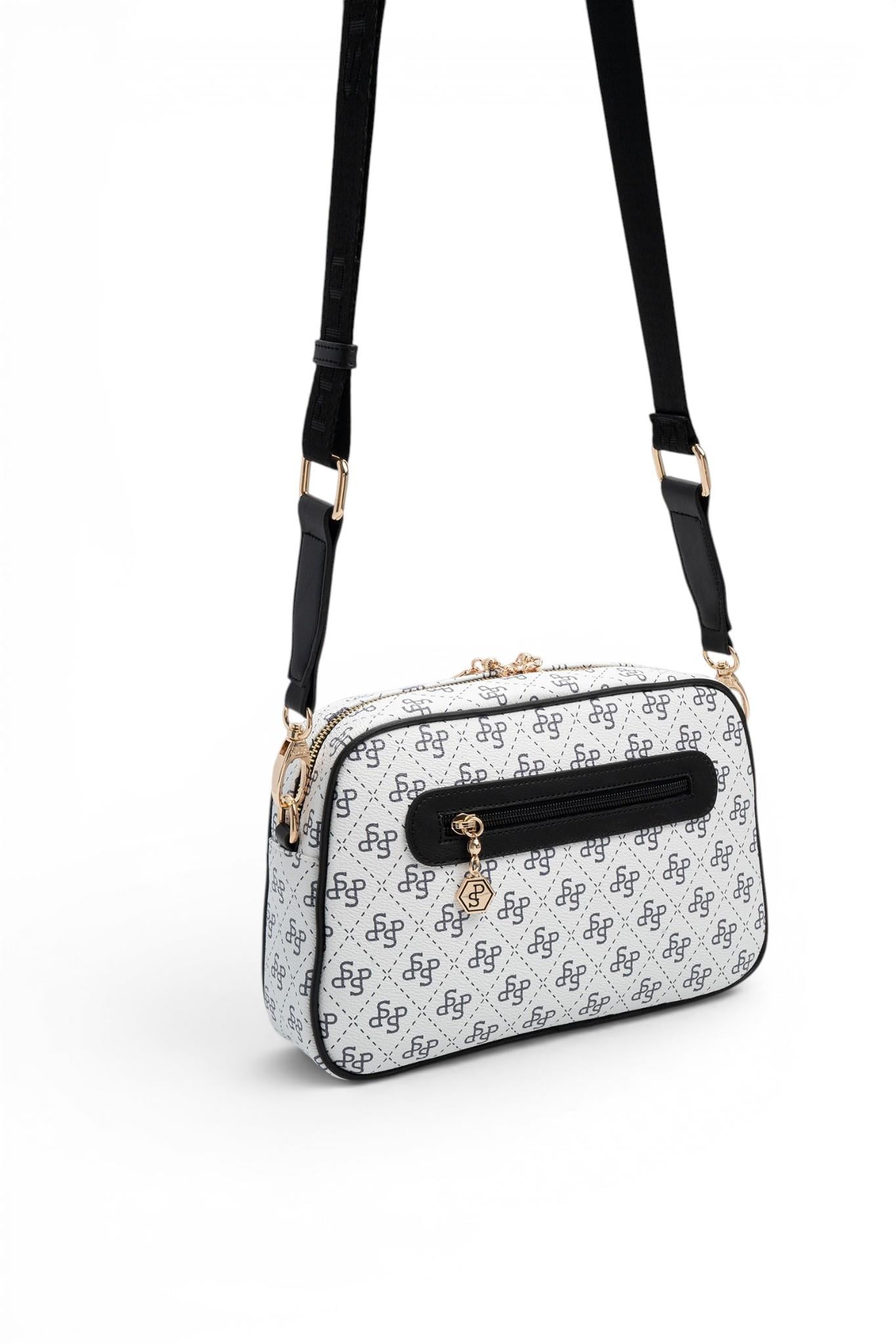 SP1094-M178Silver & PoloÇapraz ÇantaSilver & Polo SP1094 Kadın Çapraz Çanta Beyaz-Siyah
