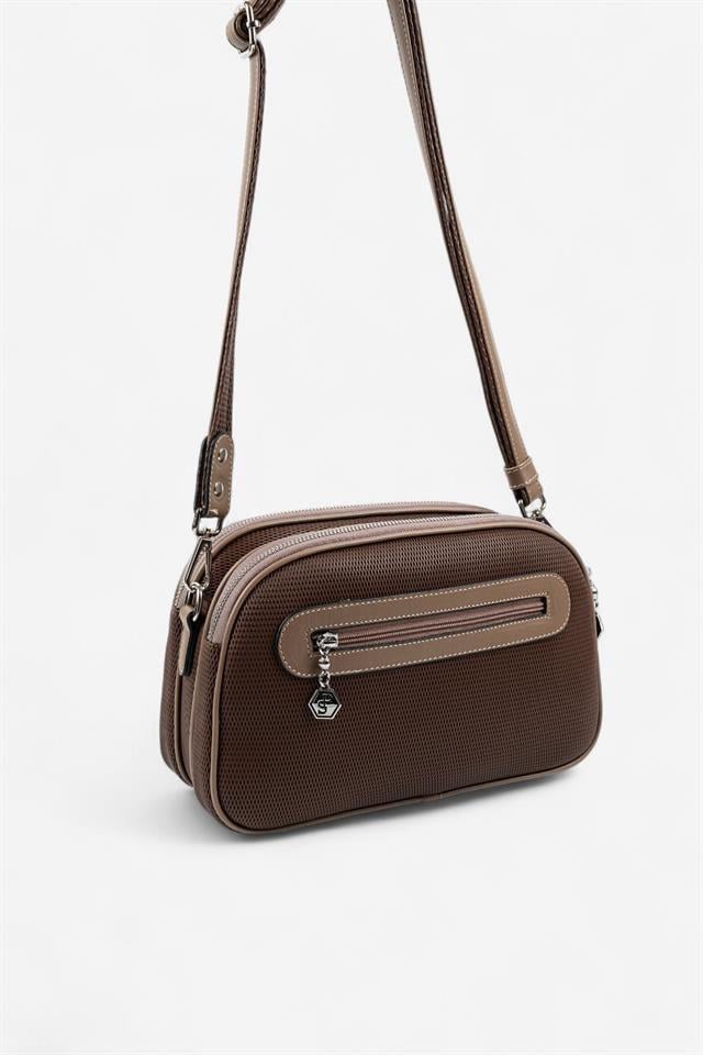 SP745-M86Silver & PoloÇapraz ÇantaSilver & Polo SP745 Kadın Çapraz Çanta Kahve-Vizon