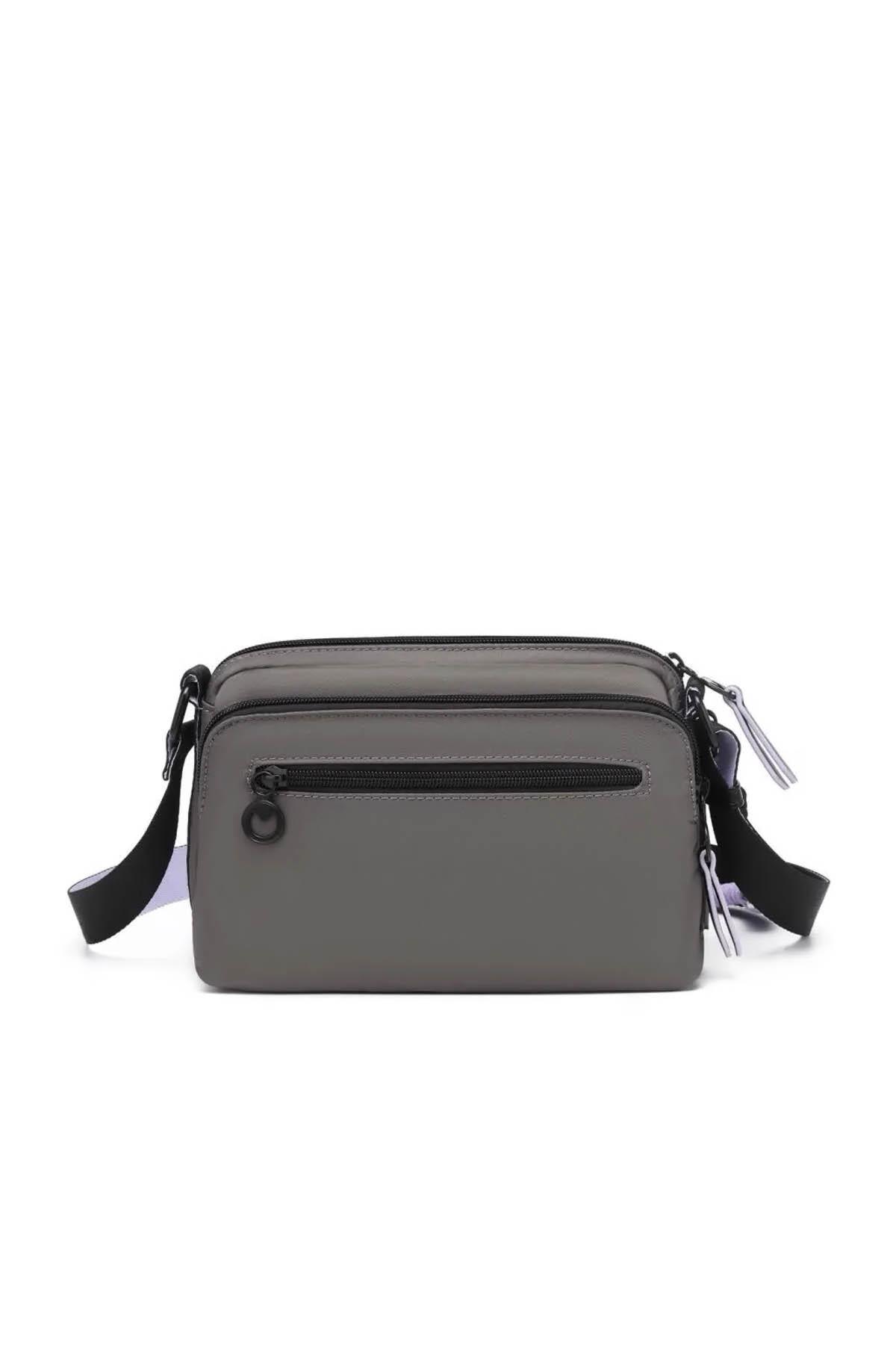 3249-MoncSmart BagsÇapraz ÇantaSmart Bags 3249 Çapraz Çanta Gri-Lila