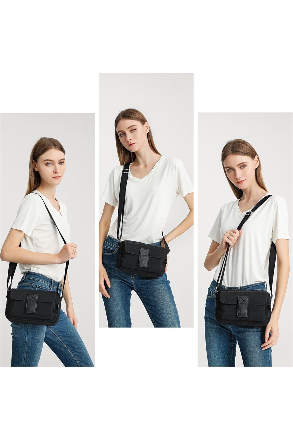 3098Smart BagsÇapraz ÇantaSmart Bags Kadın - Çapraz Çanta Siyah 3098